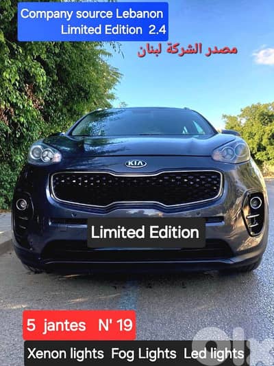 2017 Kia Sportage  GDI premium package مصدر الشركة لبنان