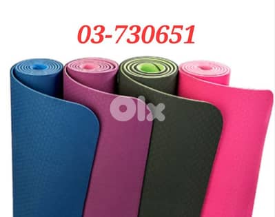 yoga mat double color