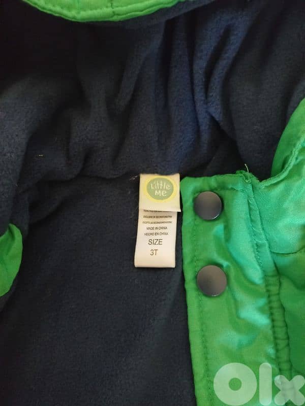 new jacket for sale never used size 3 years 1