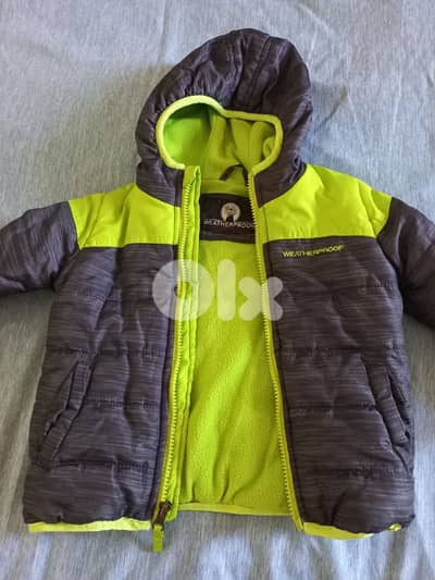 new jacket for sale never used size 2 years