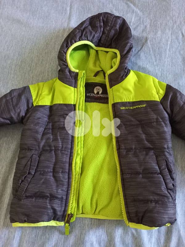 new jacket for sale never used size 2 years 0