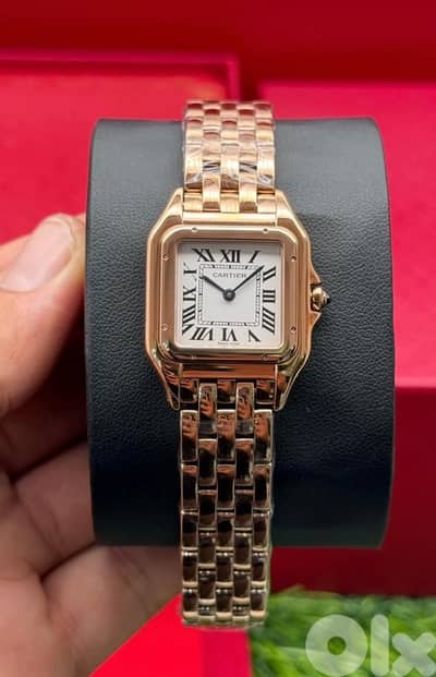 cartier de panthere rose gold