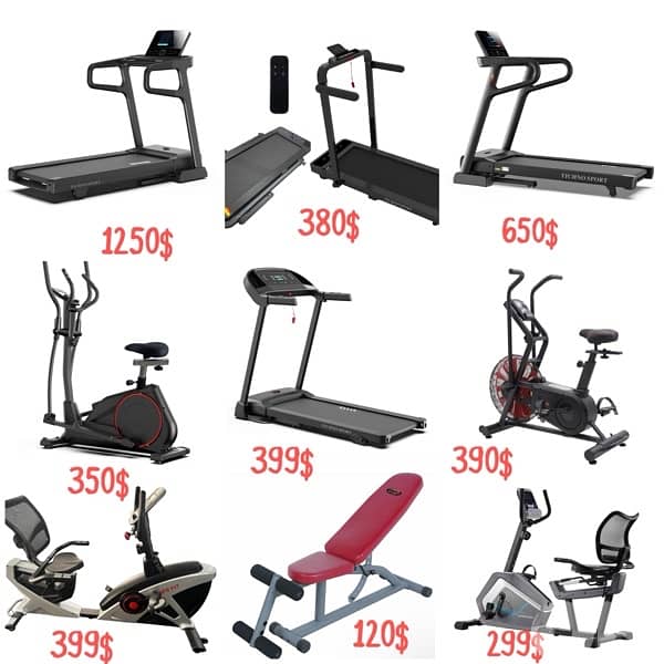 Treadmill / Elliptical / Bike Cardio machine 0