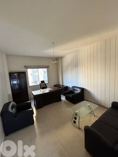 Furnished Office in commercial center in Zalka for rent