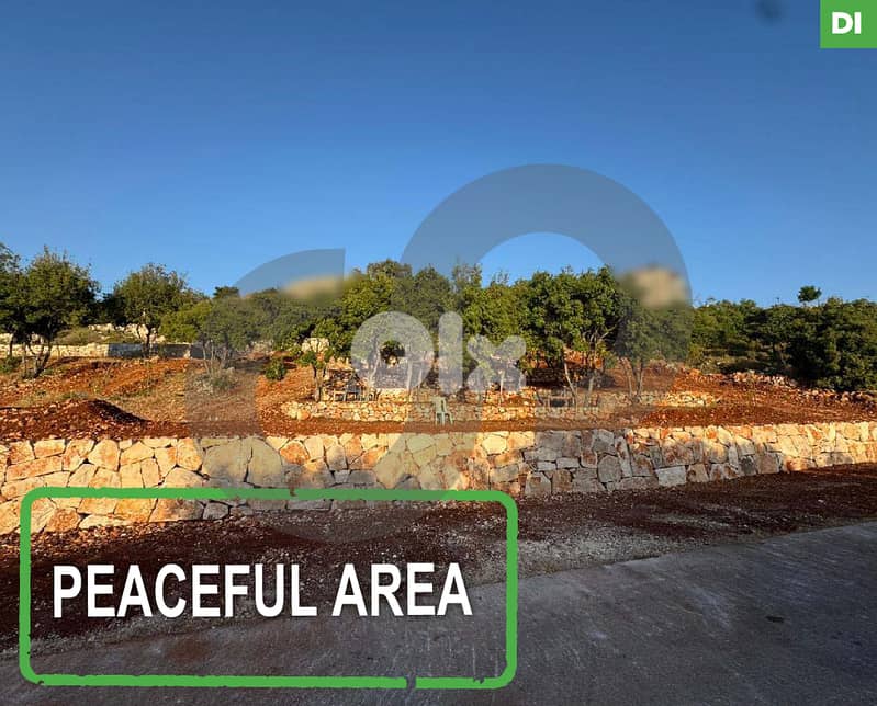 1355 SQM Land in ANAN, Jezzine District |  أنان - جزين REF#DI127573 0
