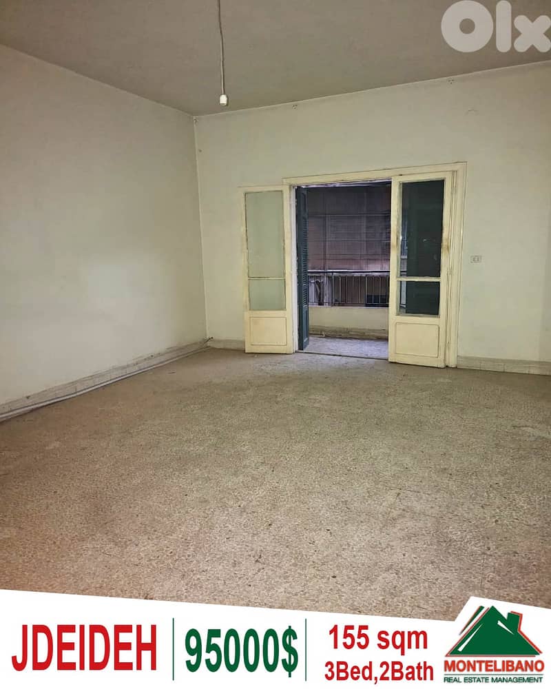 155 sqm Apartment For Sale in Jdeideh 0