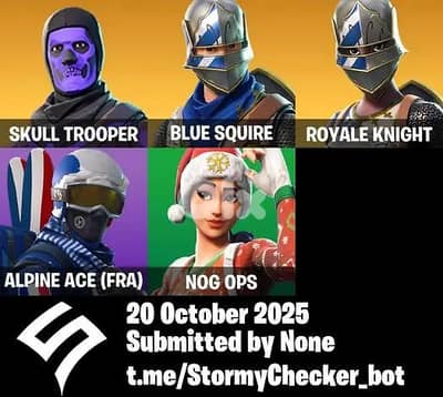 fortnite account og skull trooper