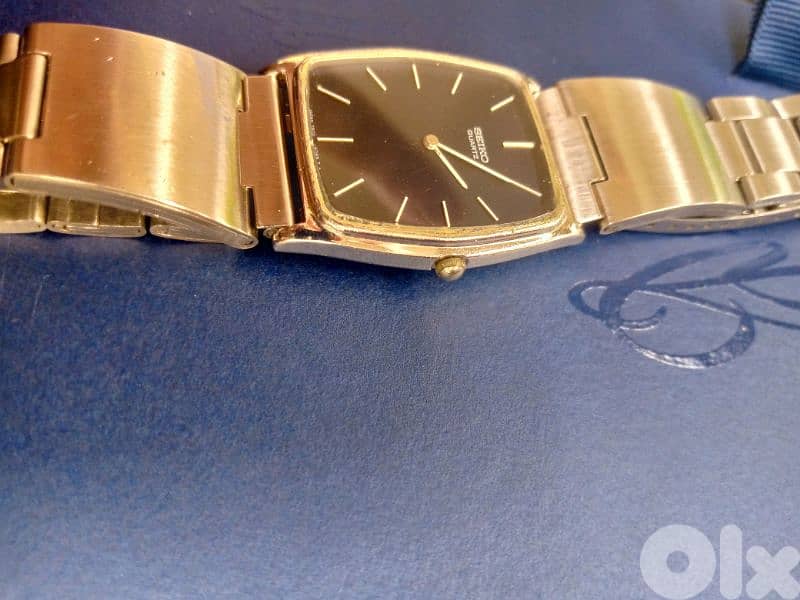 vintage Seiko Tank Quartz - 7800-5089 2