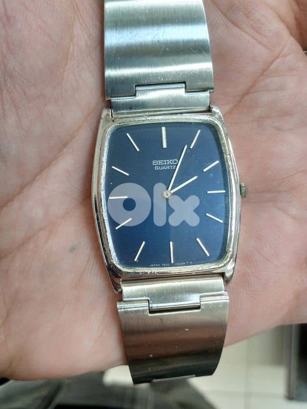 vintage Seiko Tank Quartz - 7800-5089 4