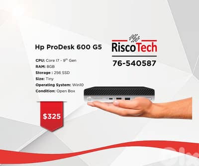 TINY PC HP PRODESK 600 G5 - كومبيوتر