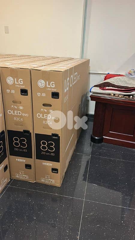 LG 83inch C4 series, C46LA OLED EVO TV 1