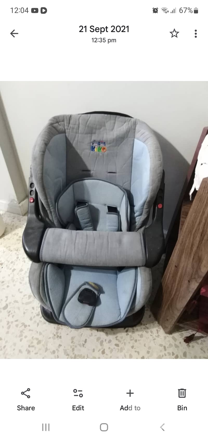 Car seat 1
