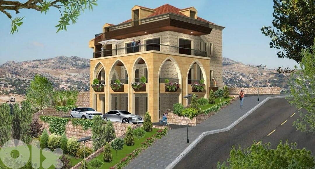 RWK310JS - Land For Sale In the heart of Faitroun with panoramic View 1