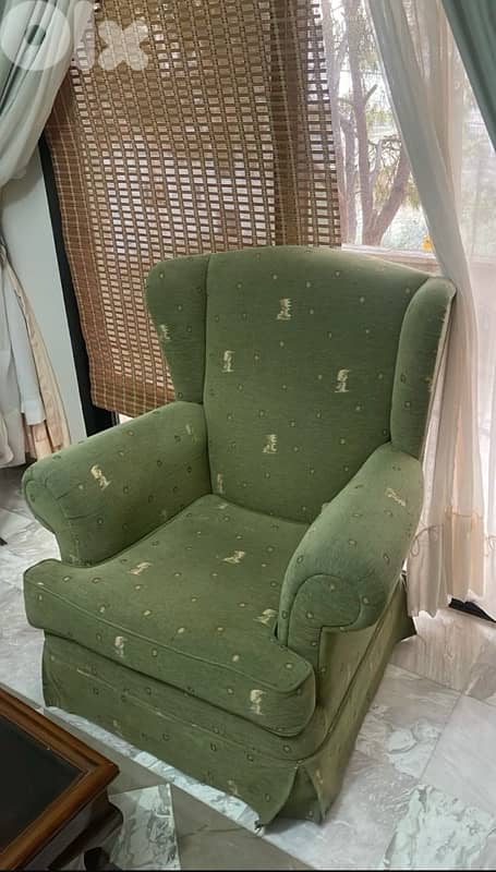 Green Living Room Set for Sale 2