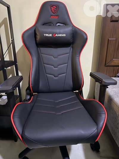 msi gaming chair used like new
