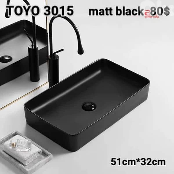 posee sinks black/grey . مغاسل أسود/رمادي 1