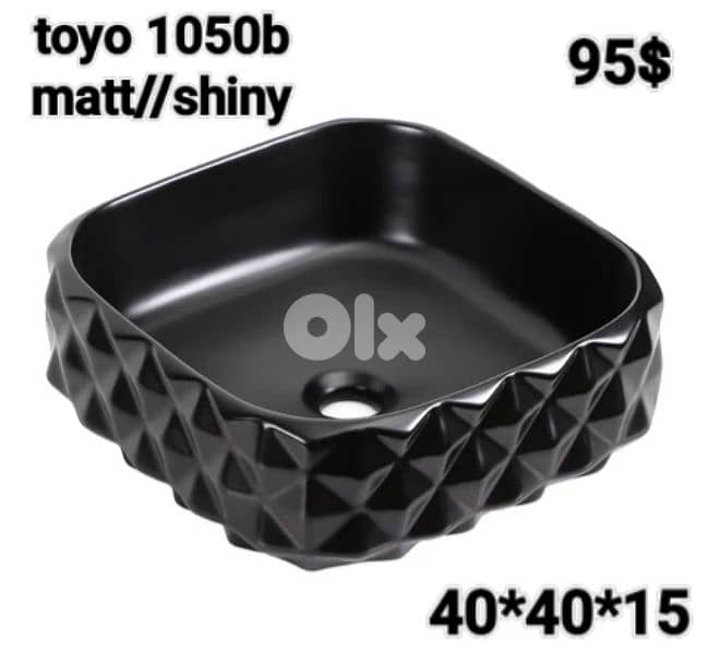 posee sinks black/grey . مغاسل أسود/رمادي 7