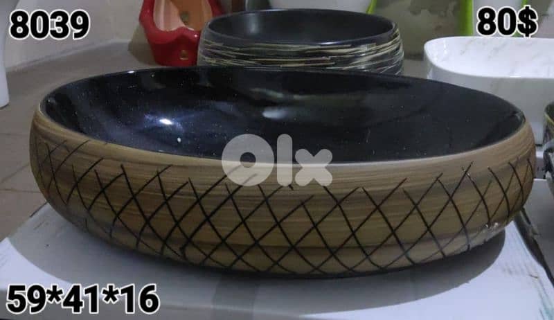 posee sinks black/grey . مغاسل أسود/رمادي 14