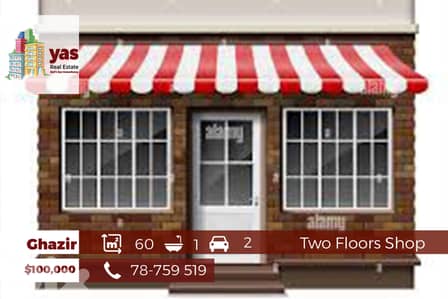 Ghazir 60m2 | Shop | Rent | Prime Location | Perfect Investment | IV