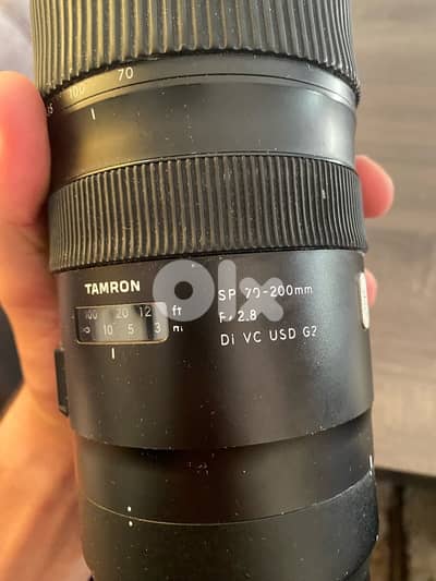 Canon Ef lens 70-200mm G2 f2.8