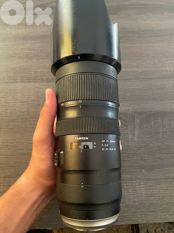 Canon Ef lens 70-200mm G2 f2.8 2