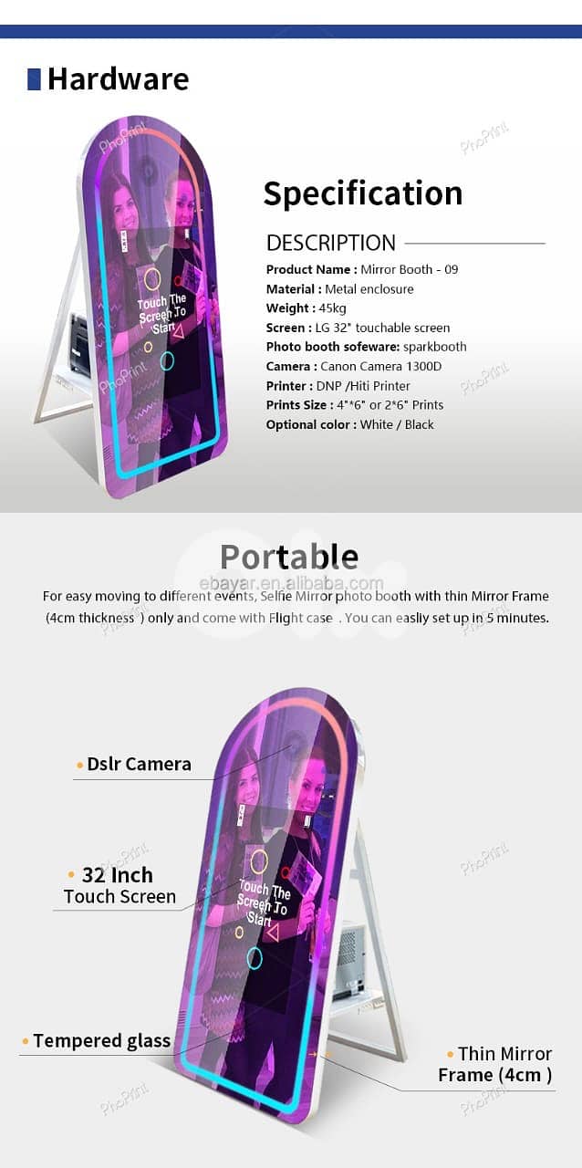 Mirror booth 1
