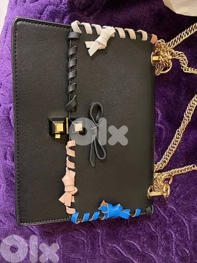 Chic Black Handbag | Furla-Inspired Design | Like New