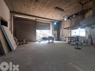 327 SQM Industrial Warehouse in Bauchrieh, Metn