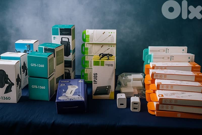 cables charges power bank and other 5