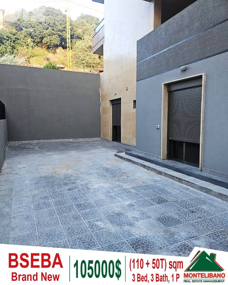 Brand New 110 sqm Apartment For Sale in Bseba with 50 sqm Terrace 0