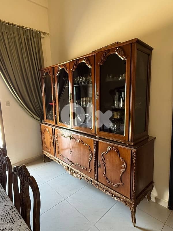Dining Set with Matching China Cabinet 0
