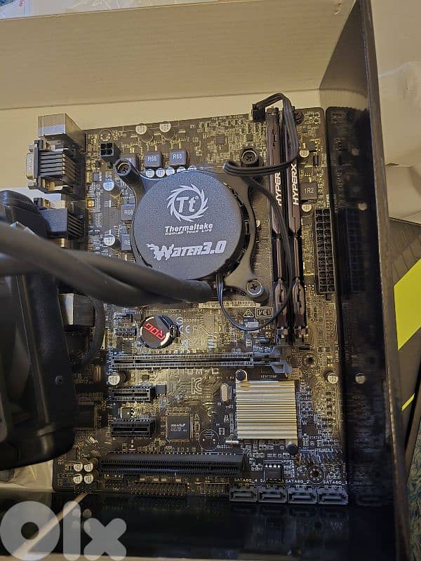 cpu i7 6700k, psu 630 watts, msi 1060 gpu, b250 asus motherbpard 3