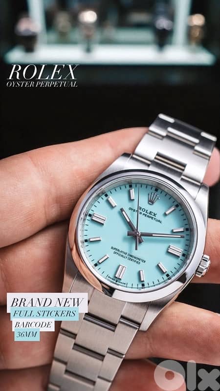 Rolex, Oyster Perpetual, Tiffany 0
