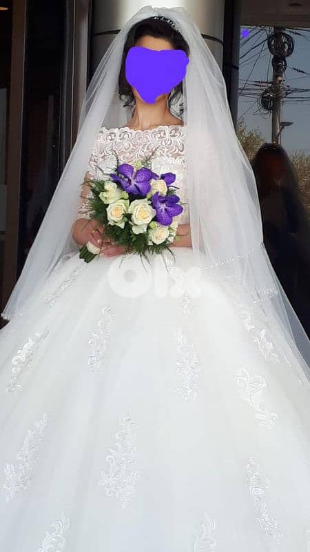 Italian wedding dress for rent 1