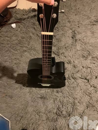 acoustic guitar barely used