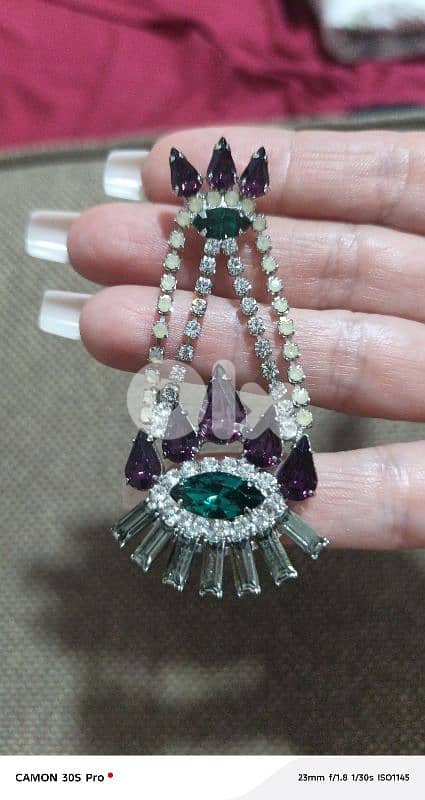 swarovski earings 1