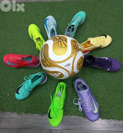 football shoes original nike w adidas w puma اسبدرينات كرة قدم