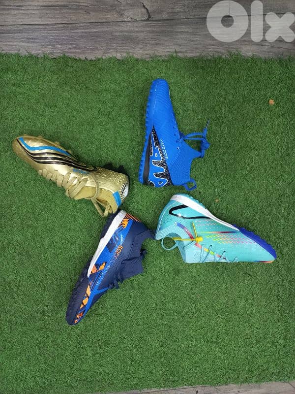 football shoes original nike w adidas w puma اسبدرينات كرة قدم 2