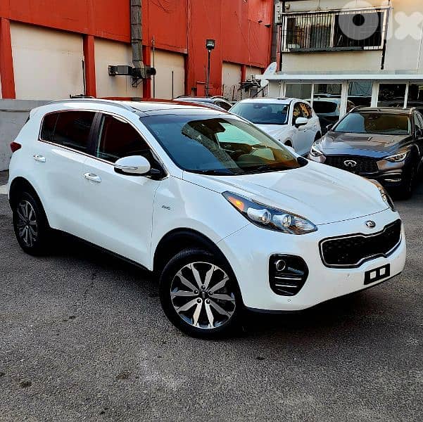 KIA SPORTAGE 2017 EX 2.4 AWD MINT CONDITION  LUXURY EDITION 0