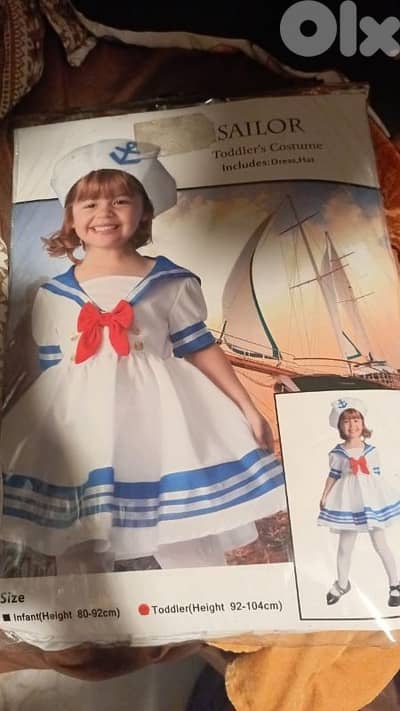 sailor Halloween costume for girl