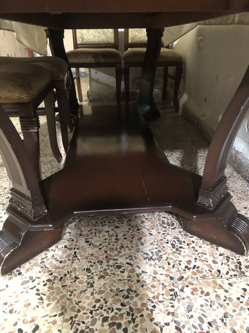 غرفة سفرة خشب زين 3