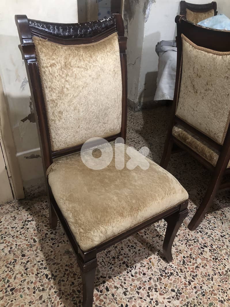 غرفة سفرة خشب زين 7