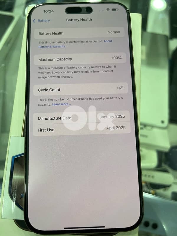 iphone 16 pro max Deset 256gb battery 100% apple warranty wala jere7 2
