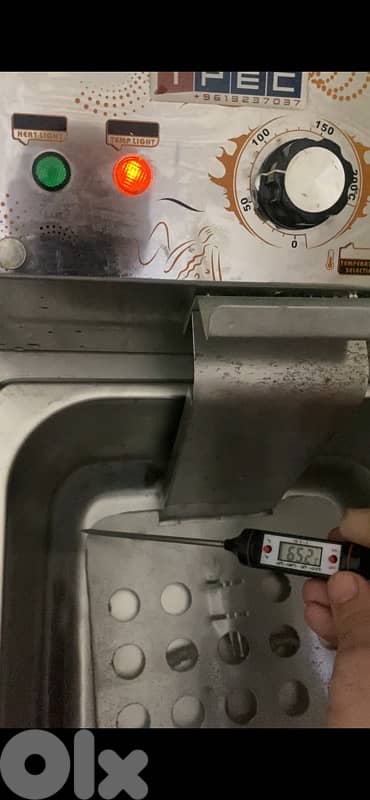 IPEC 2 Electric Flat Grill & Double Electric Fryer Excellent Condition 6
