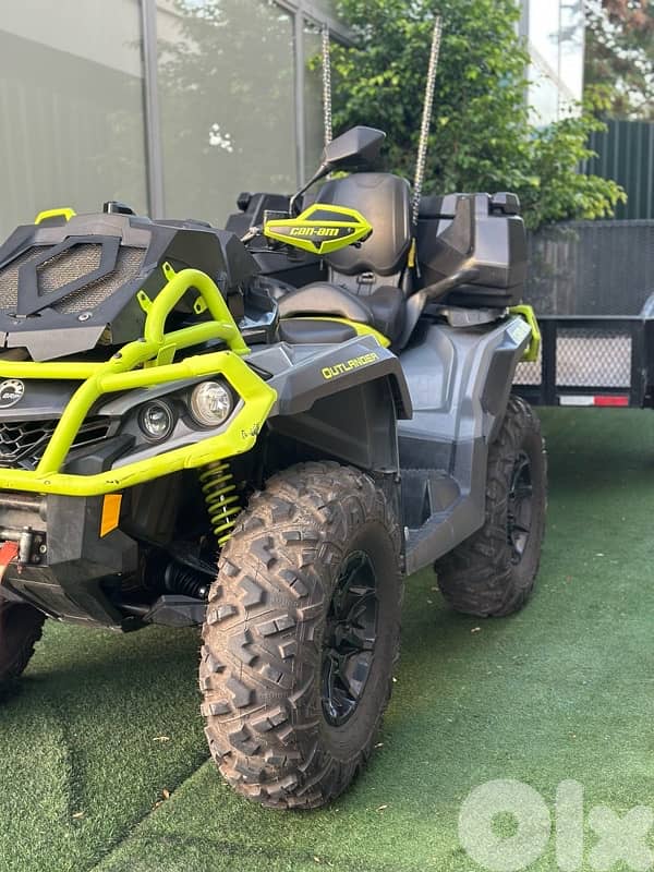 2021 Can-am XMR 1000R V-Twin 4x4 Outlander with trailer 3