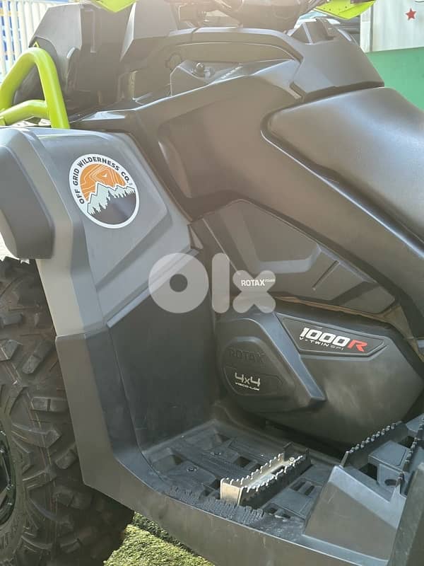 2021 Can-am XMR 1000R V-Twin 4x4 Outlander with trailer 6