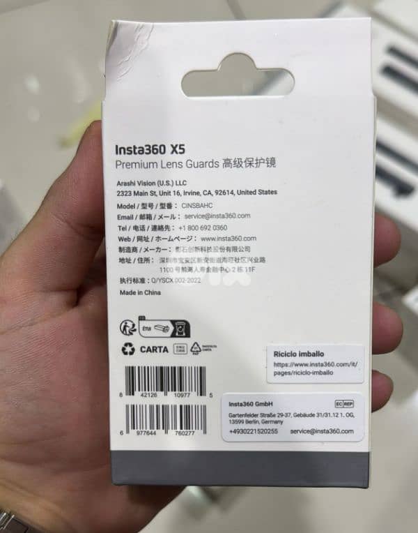 Insta360 Premium lens guard x5 1
