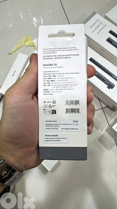 Insta360 chest strap 1