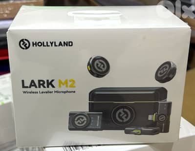 Hollyland Lark M2 Wireless Lavalier Microphone Combo ( Shine Charcoal)