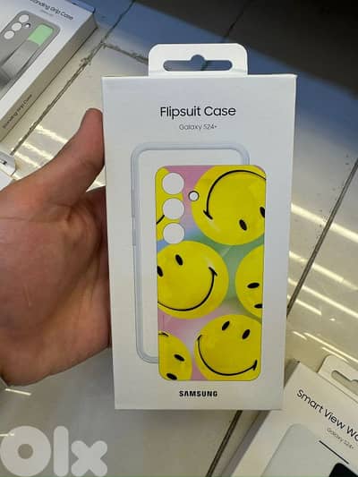 Samsung Flipsuit Case galaxy s24 plus yellow